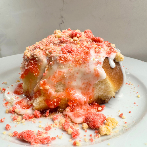 Strawberry Crunch Bun