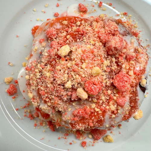 Strawberry Crunch Bun